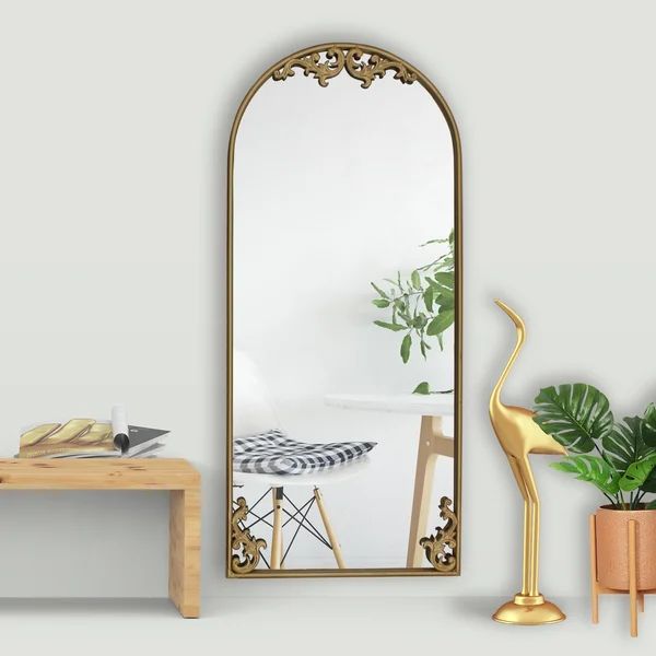 Cristin Arch Metal Wall Mirror | Wayfair North America