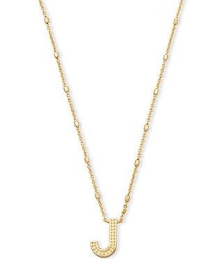 Kendra Scott Initial Pendant Necklace | Dillard's | Dillard's