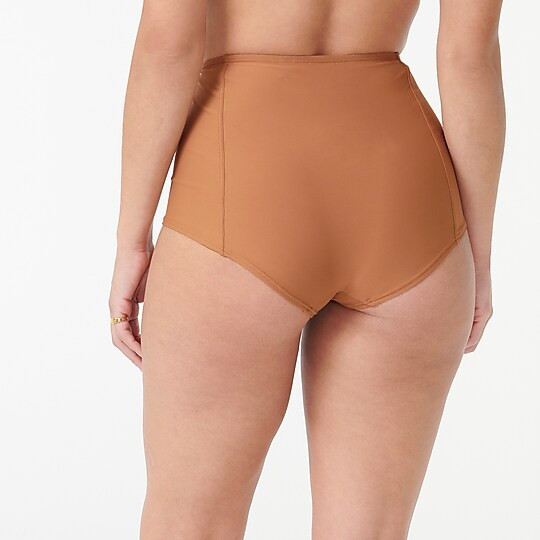 High-waisted bikini bottom | J. Crew US