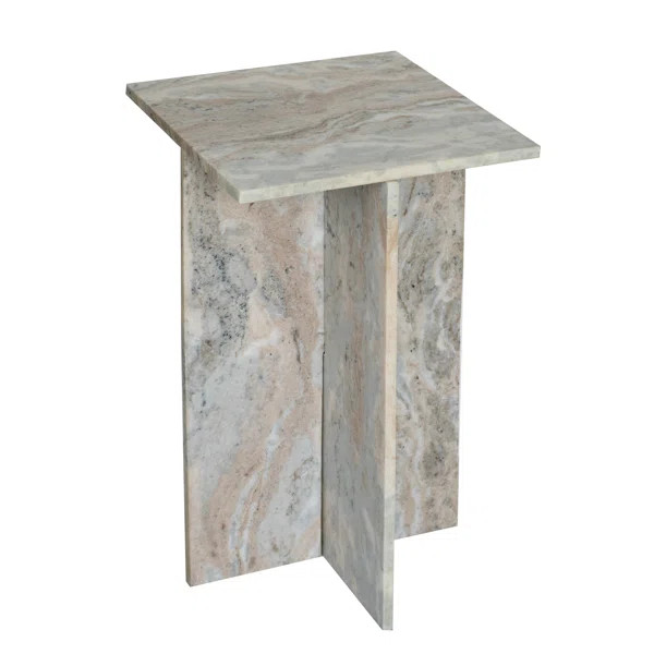 Kondrad Marble Top End Table | Wayfair North America