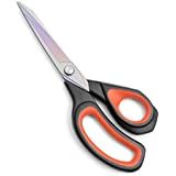 Fiskars 01-005409 Softgrip Titanium Adult Scissors, 8 Inch, Gray | Amazon (US)