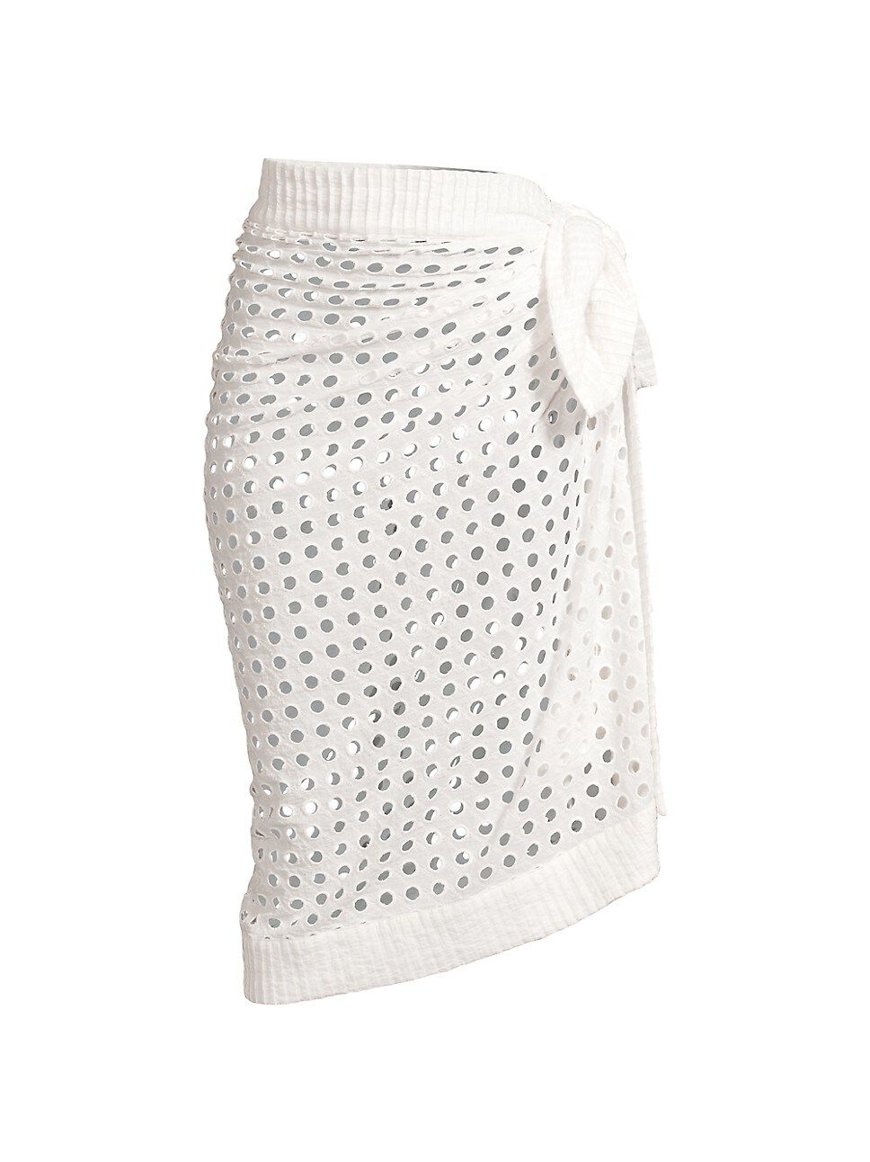 Knotted Eyelet Sarong | Saks Fifth Avenue