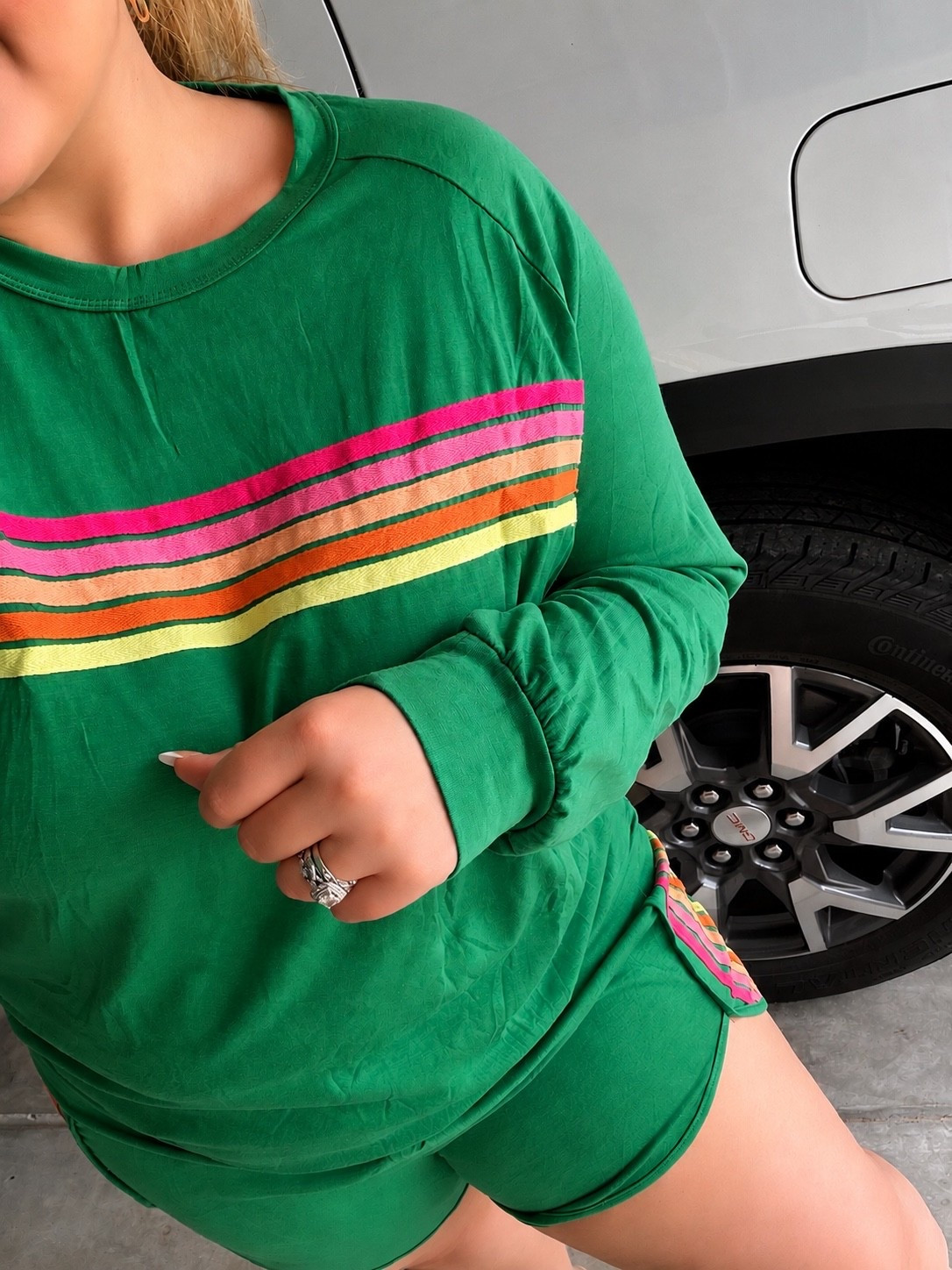 Current obsession: this Aviator Nation inspired set from Amazon 🌈💚 giving comfy but still cute enough to wear all summer long. The quality honestly shocked me 👏🏼✨ #LTKFind #AmazonFashion #AviatorNationDupe #AmazonStyle #LTKUnder50 #MatchingSet #CasualStyle #SummerStyle #AmazonFinds #ComfyChic

#LTKgrwm #LTKootd #LTKMothersDay