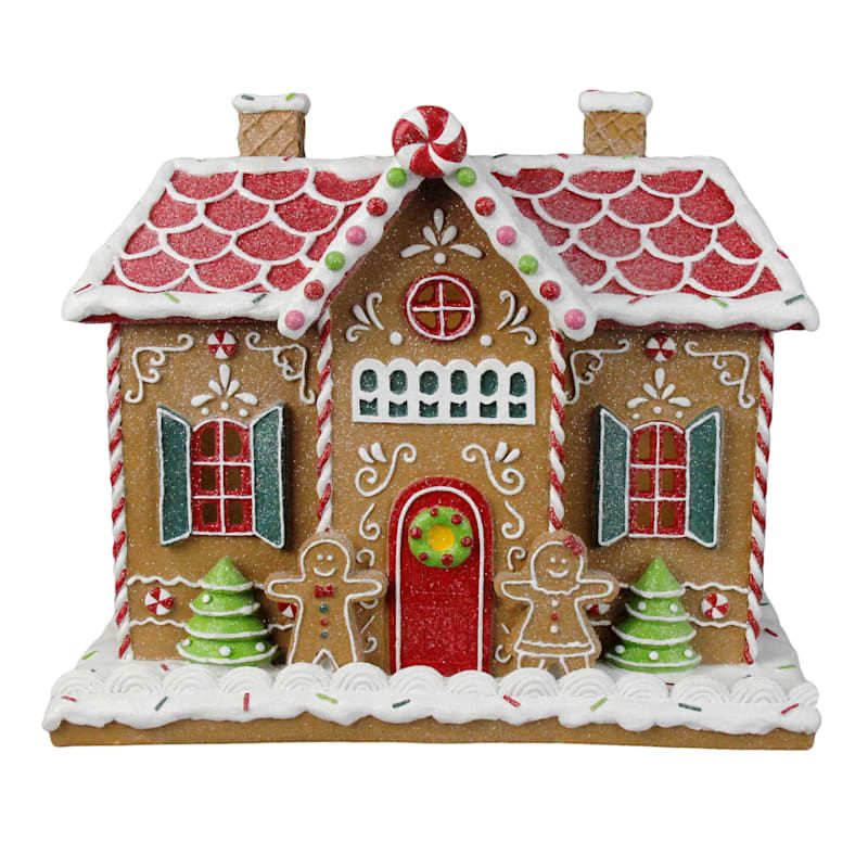 LED Gingerbread House, 12.4" | At Home