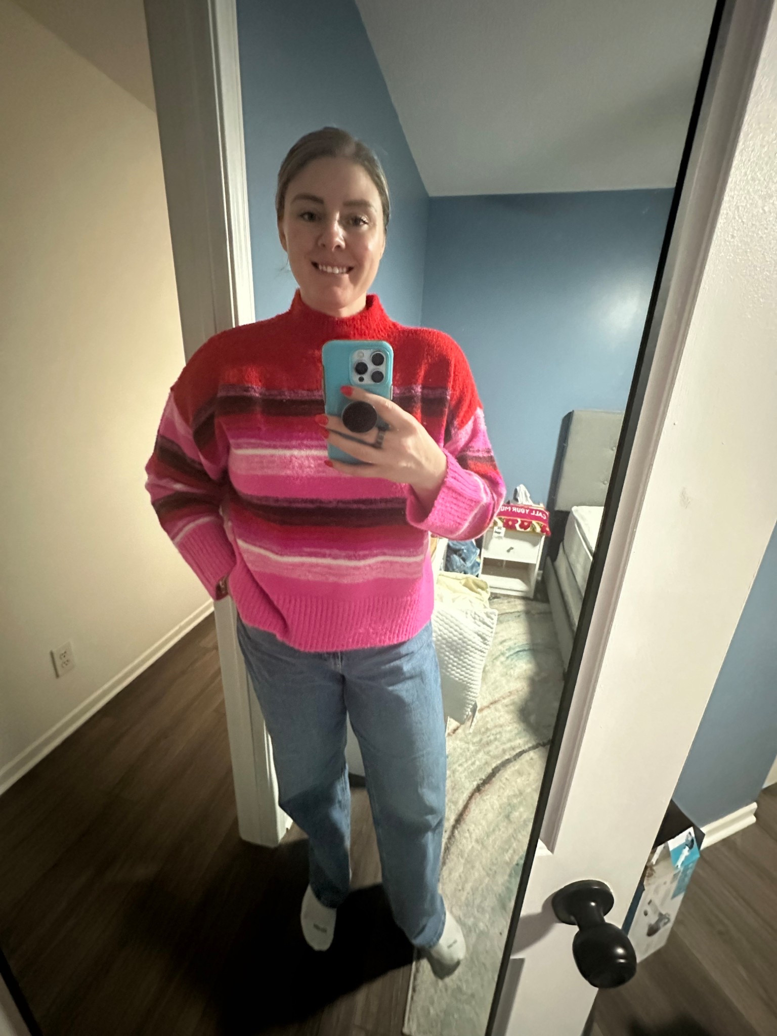 Just bought this sweater, in store for $30! I’m obsessed with the colors!

I’m in an XXL 

plus size fashion, mid size fashion, affordable fashion, sweater, winter  fashion 

#LTKHoliday #LTKMidsize #LTKSaleAlert