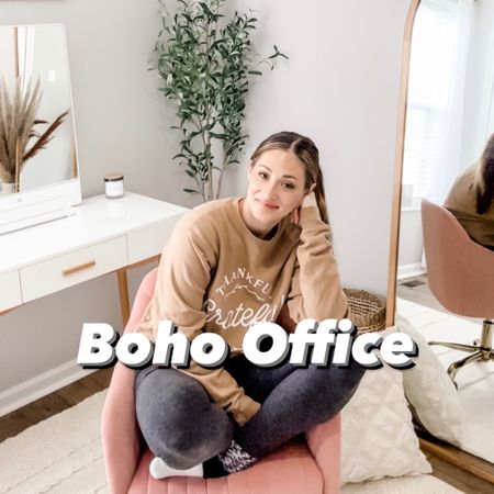 Decorate my Boho Office with me! 
Part 1 because couldn’t fit all the products in this one.

#LTKhome