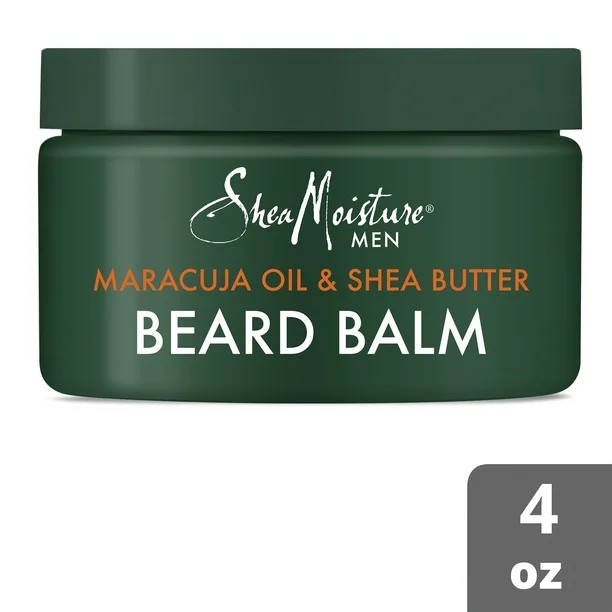 SheaMoisture Men's Beard Balm Maracuja Oil and Shea Butter 4 oz - Walmart.com | Walmart (US)