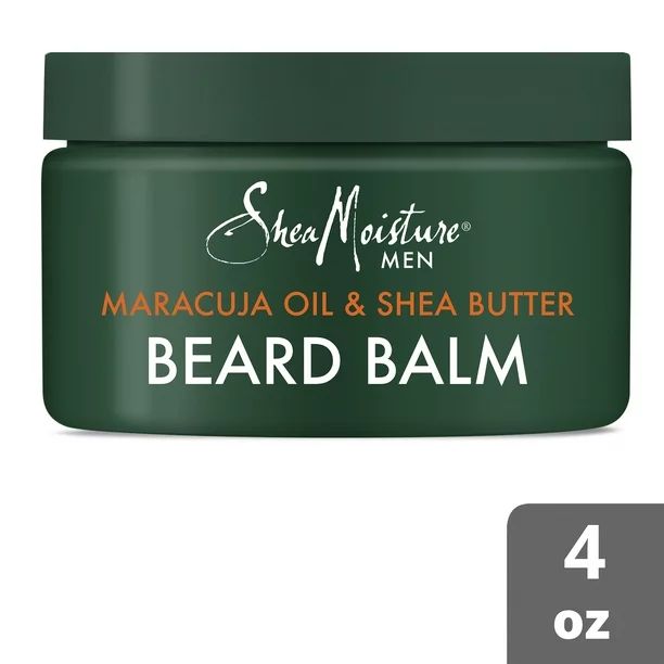 SheaMoisture Men's Beard Balm Maracuja Oil and Shea Butter 4 oz - Walmart.com | Walmart (US)