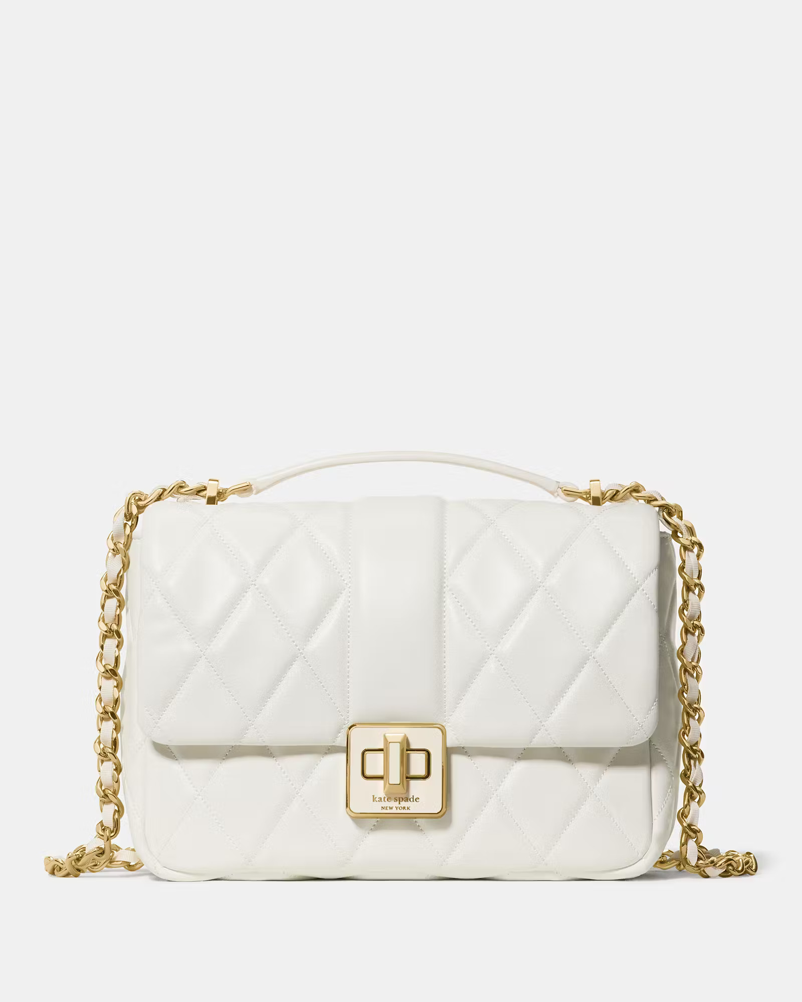 Carey Quilted Small Flap Crossbody | Kate Spade Outlet