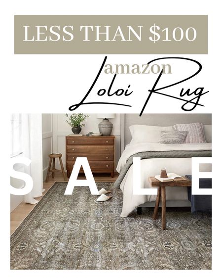 Sale Area Loloi Rug Less than $100 Moss Green Color | area rug | neutral | cottage

#LTKsalealert #LTKhome #LTKFind
