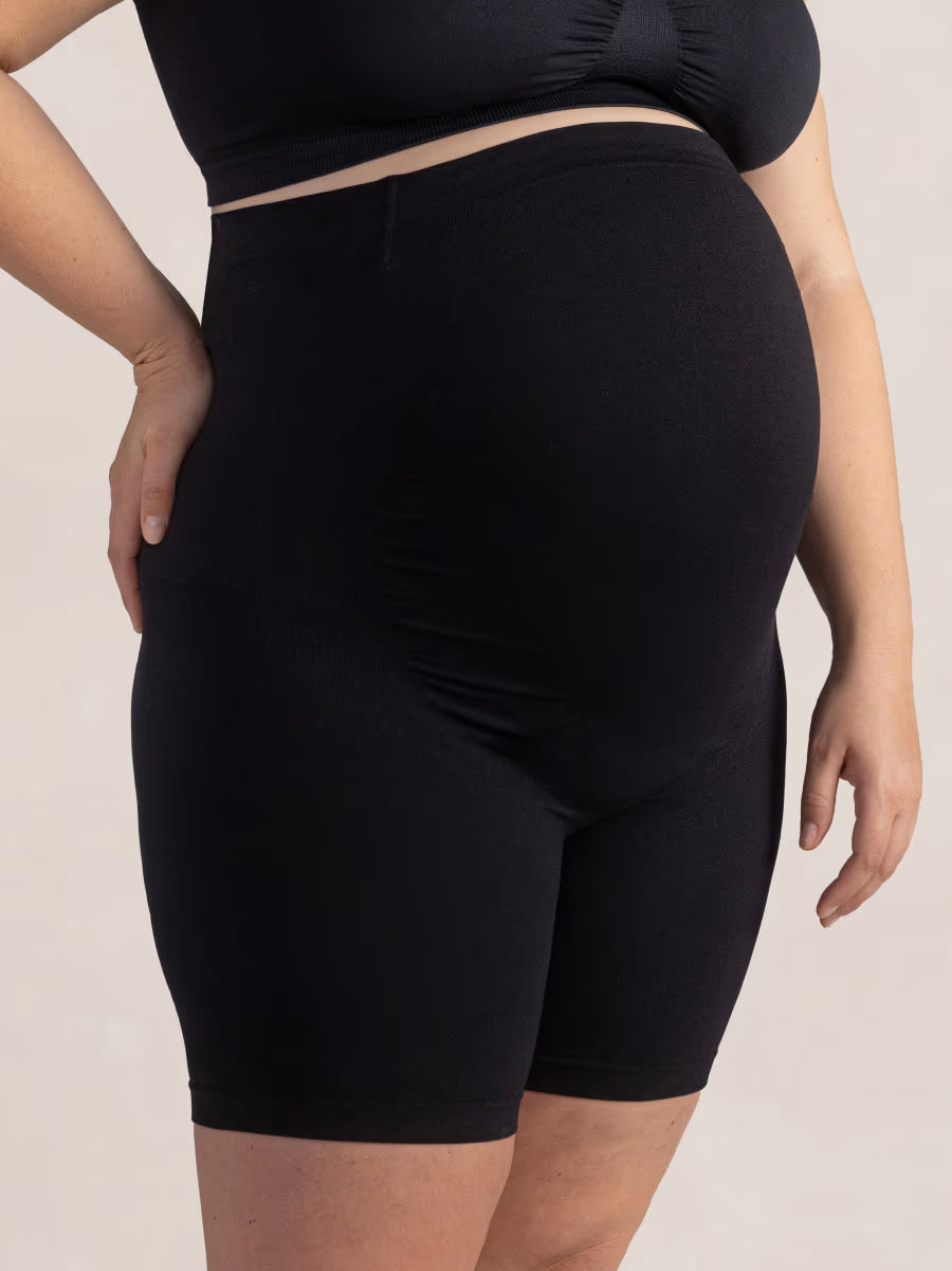 Shapermint Essentials Embrace Maternity Belly Support Shorts | Shapermint