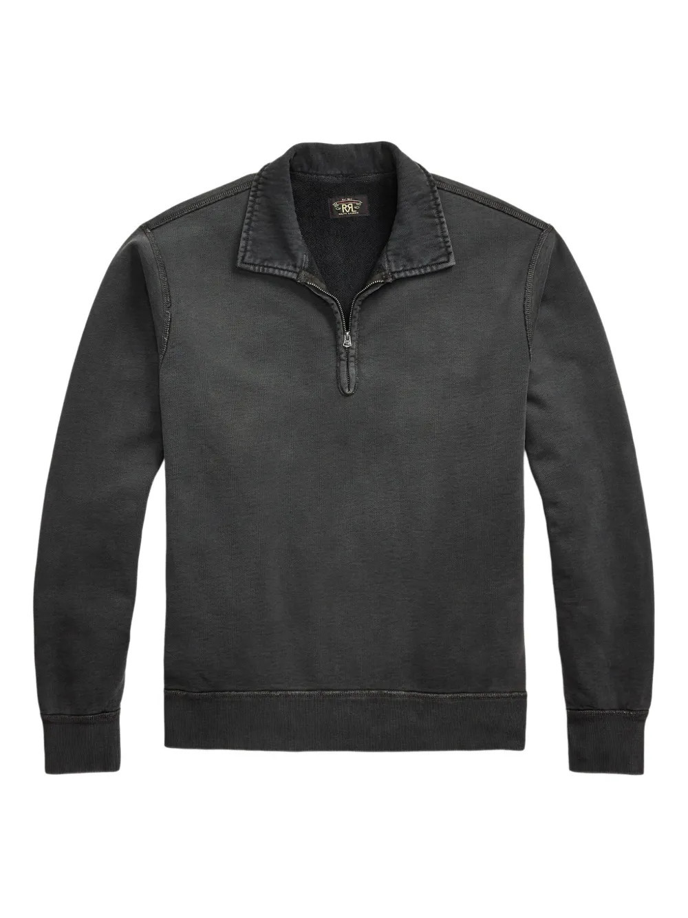Ralph Lauren RRL zip-up sweatshirt - Black | Farfetch Global