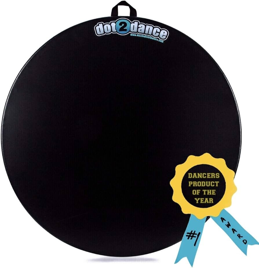 dot2dance Portable Dance Floor, Marley Flooring Ballet Training Equipment, Tap Dance Floor, Turni... | Amazon (US)