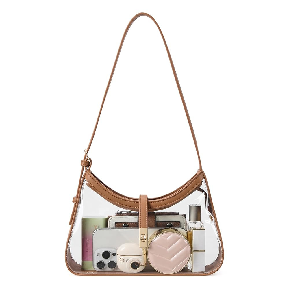 CLUCI Shoulder Bag for Women, Purses for Women, Handbag Hobo Bags Vegan Leather Crossbody Purse w... | Amazon (US)