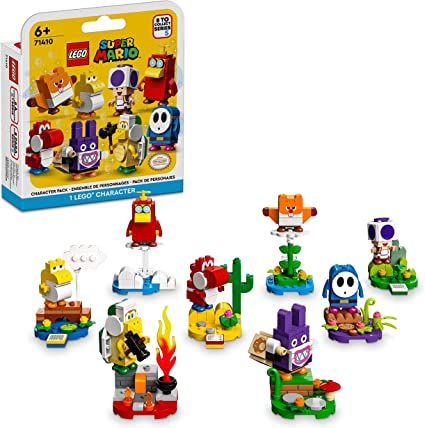 LEGO Super Mario Character Packs – Series 5 71410 Building Toy Set; Collectible Gift Toys for K... | Amazon (US)