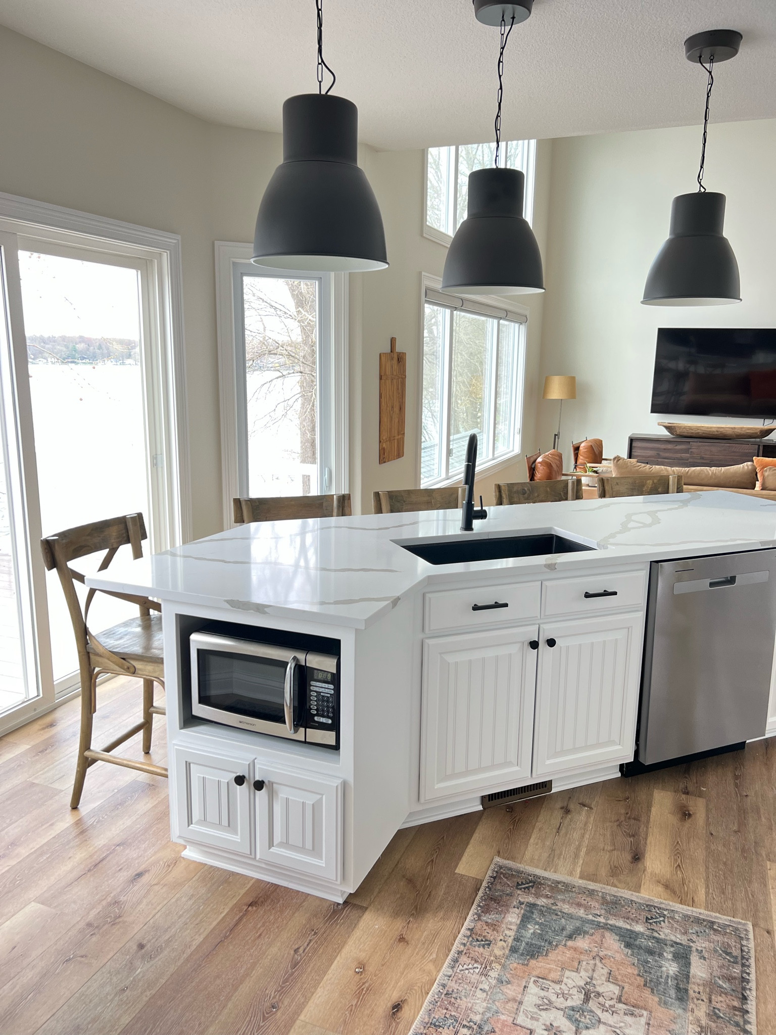 My favorite rug is on sale at world market! You can see the runner in this pic. I have three sizes. My matte black faucet,  counter stools and dishwasher are linked too!

#LTKFind #LTKhome #LTKsalealert