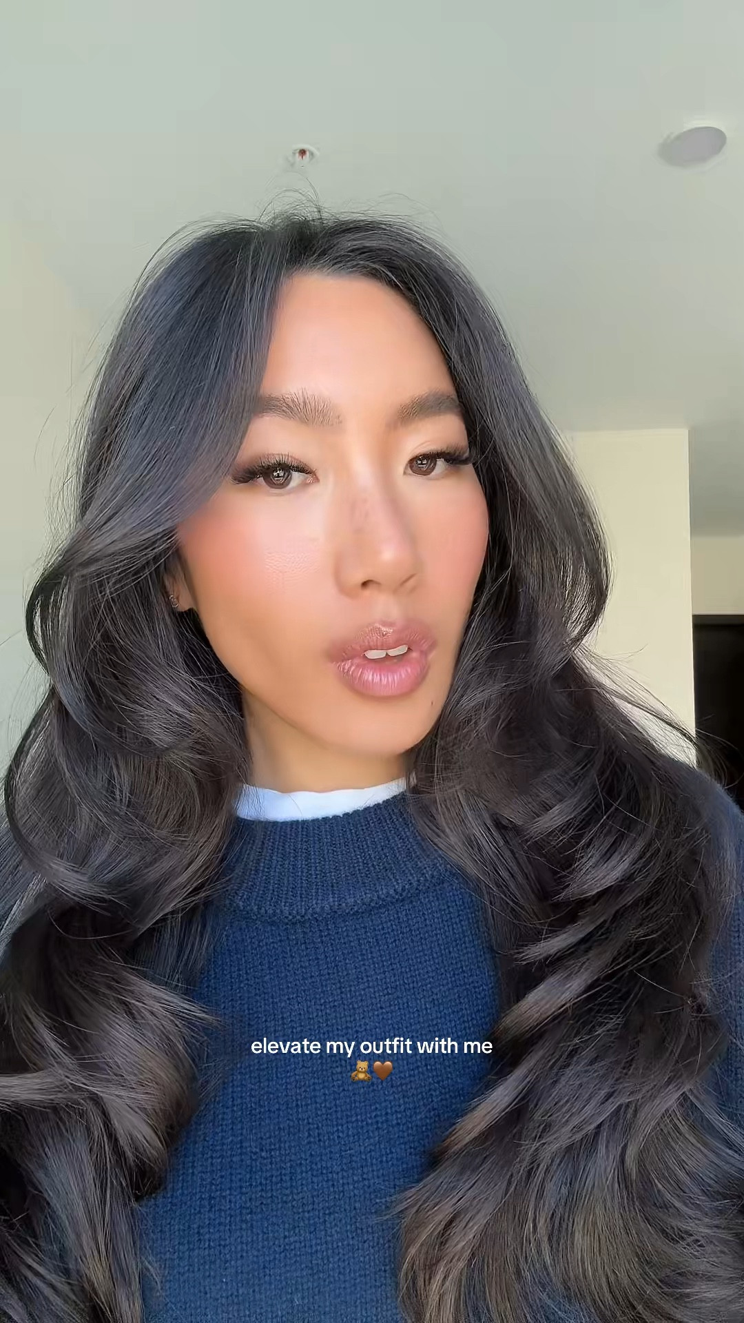 perfect cashmere sweater 💙 #cashmere #sweater