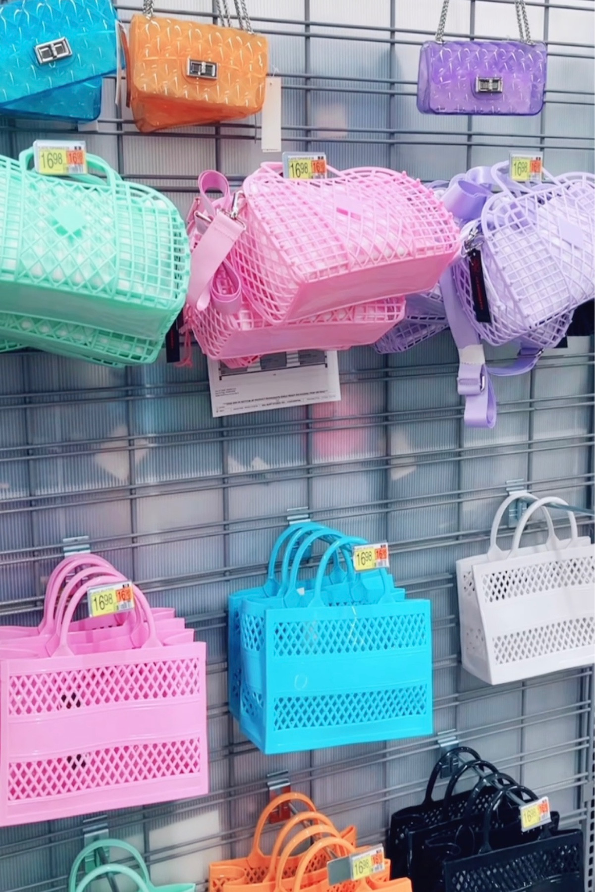 ✨ New Jelly Bags at Walmart! It comes in 2 different style crossbodys or a tote and in several colors. $16.98 each! 

#LTKtravel #LTKSeasonal #LTKitbag