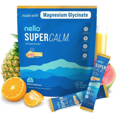 Nello Supercalm Dietary Supplements - Tropical Tangerine - 20ct | Target