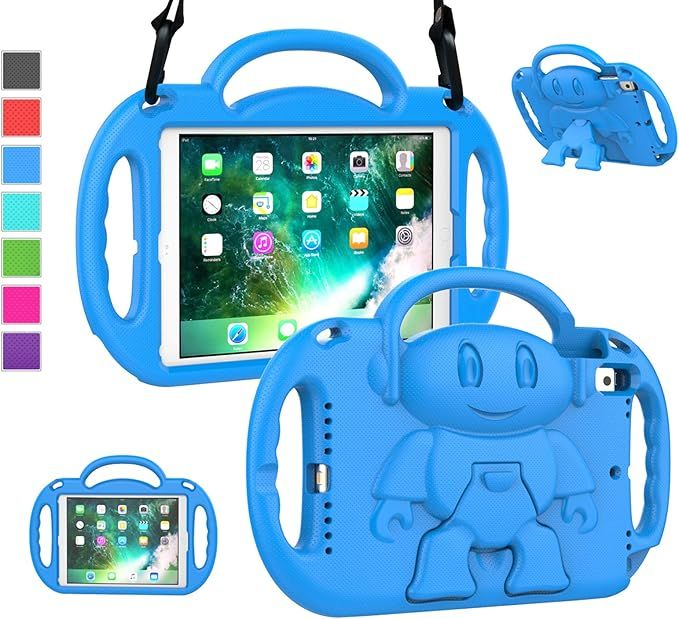 LTROP iPad 6th Generation Case, iPad 9.7 Case, iPad 5th Generation Case for Kids, Shockproof Shou... | Amazon (US)