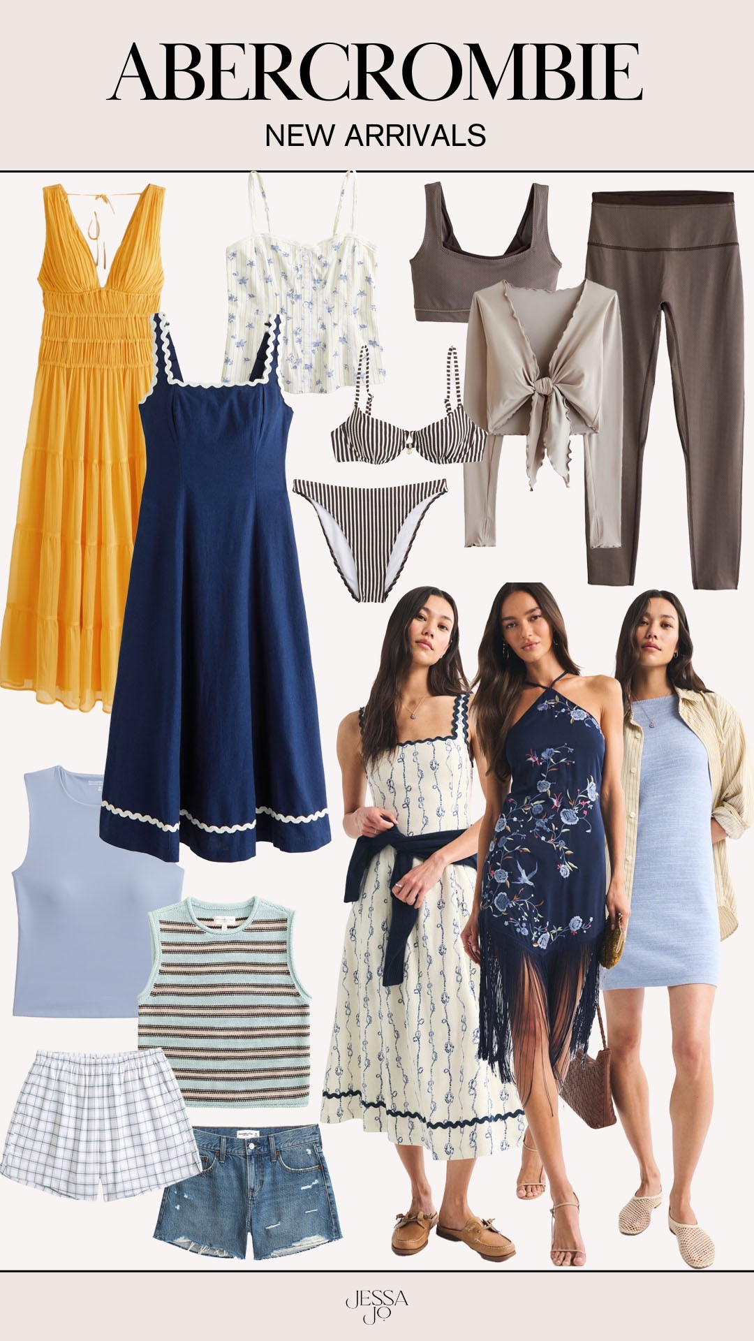 Abercrombie new arrivals. Abercrombie summer dress. Abercrombie summer style. Abercrombie Ypb summer active set. Abercrombie shorts.

#LTKootd #LTKSeasonal #LTKSaleAlert