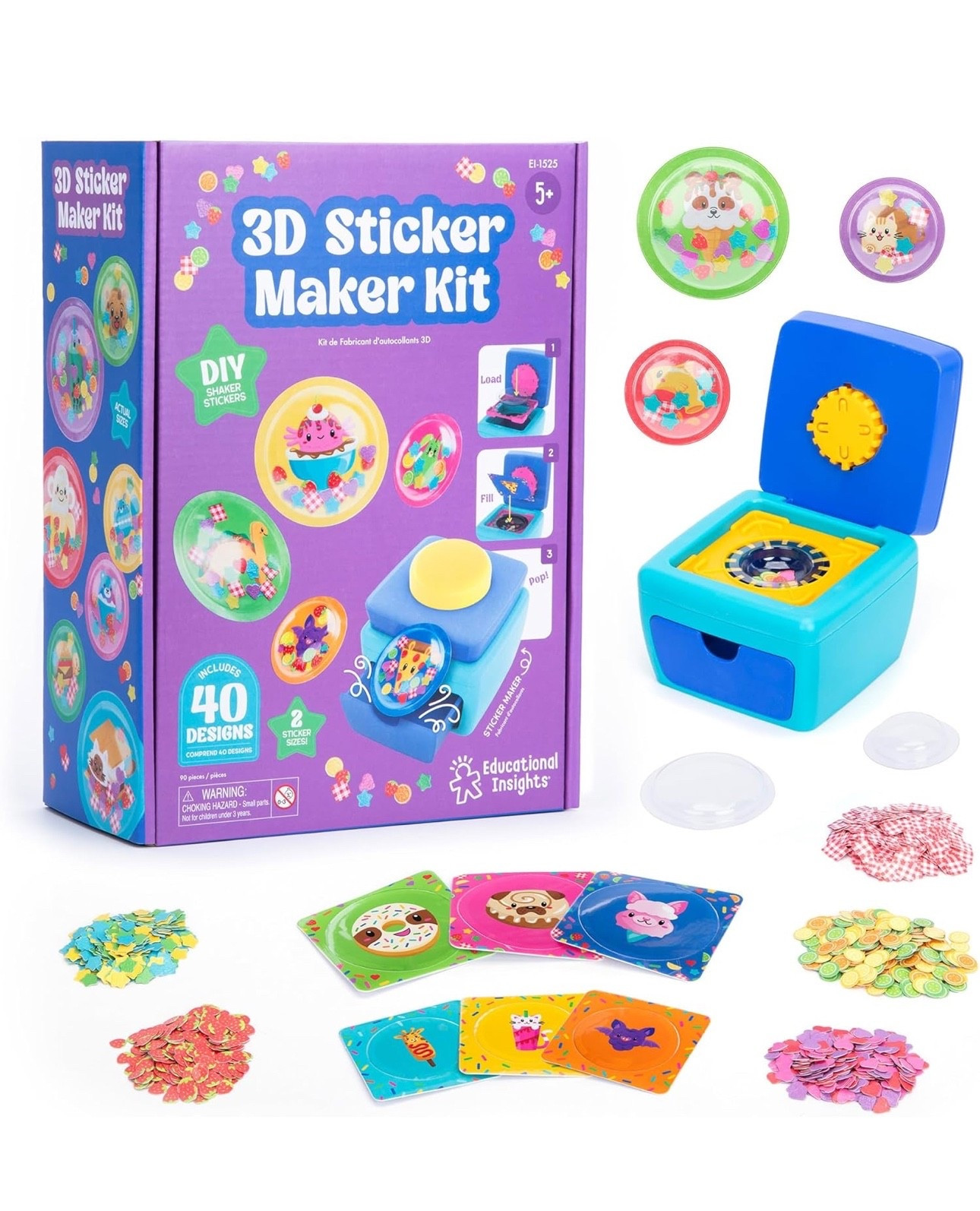 Sale! Educational Insights 3D Sticker Maker Kit - Craft Kit for Kids, Mess Free Activity, Make Your Own Sticker Machine, DIY Puffy Stickers for Kids, Creative Gifts, Boys & Girls Ages 5+

Gift ideas  

#LTKGiftGuide #LTKSaleAlert #LTKKids