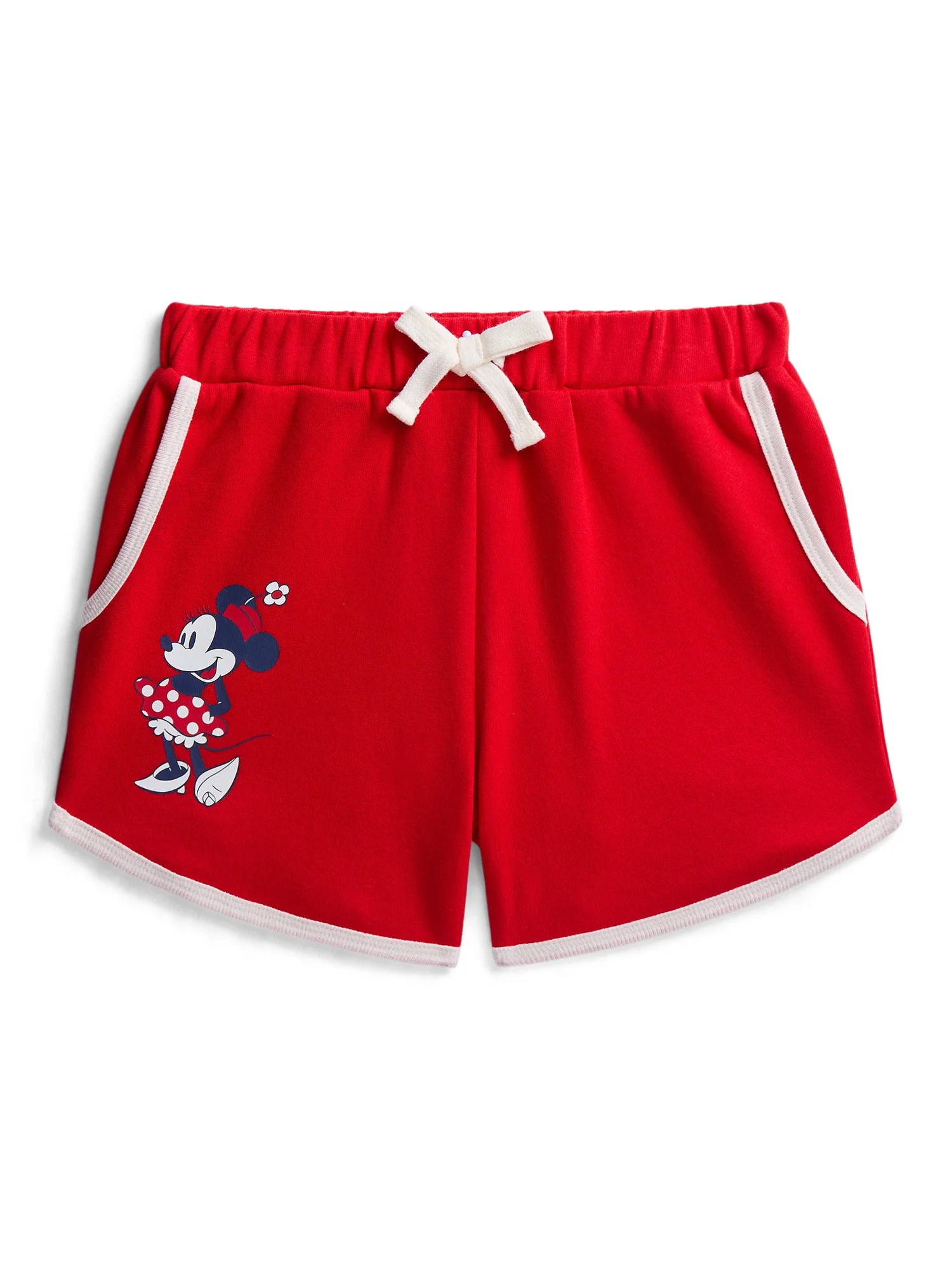 Disney Minnie Mouse Girls Americana Fleece Shorts, Sizes 4-18 | Walmart (US)