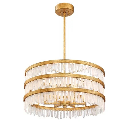 Park Harbor Phpl6826 Klinedale 6 Light 24"" Wide Drum Pendant | Walmart (US)