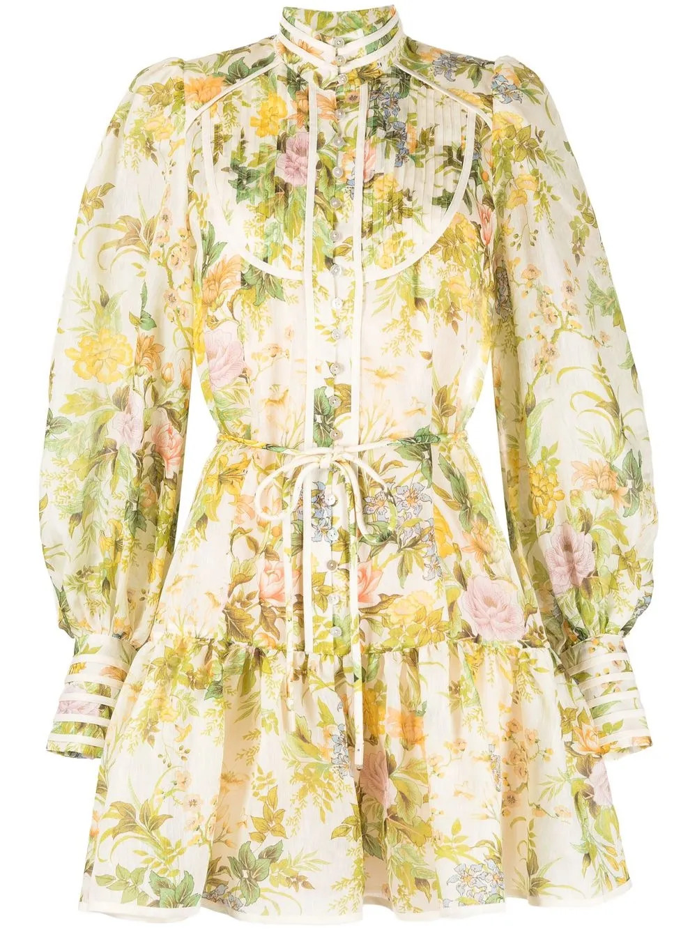 ALEMAIS Eden floral-print Dress - Farfetch | Farfetch Global