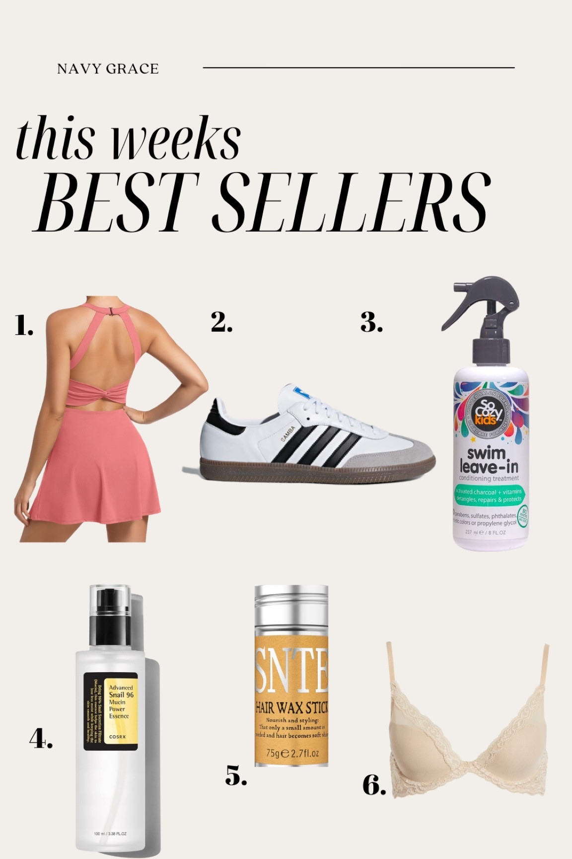 This weeks best sellers 
