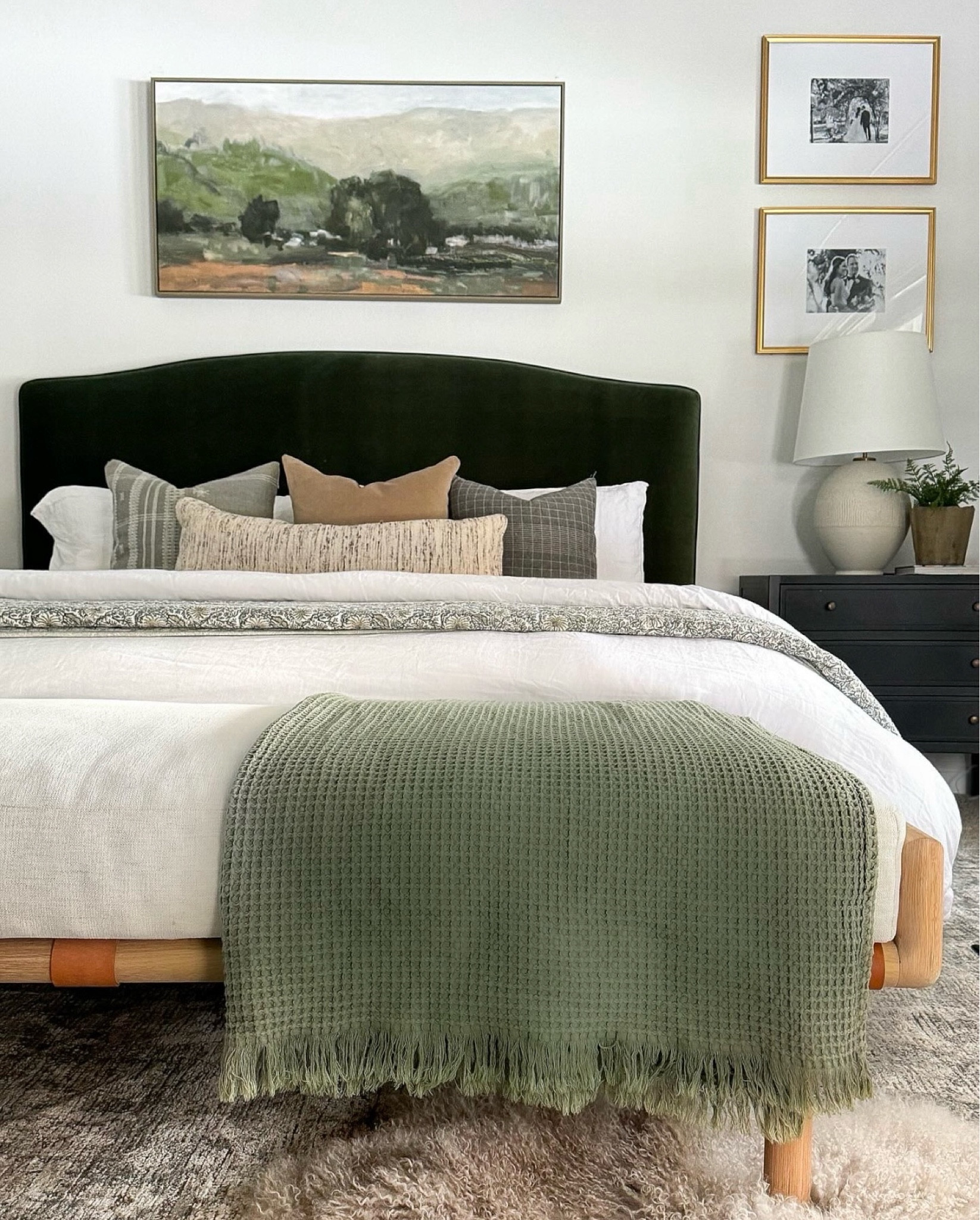If you love green, you’ll love this bedroom!

#LTKhome