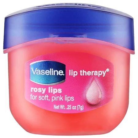 (2 pack) Vaseline Lip Therapy Tinted Lip Balm Mini, Rosy 0.25 oz | Walmart (US)
