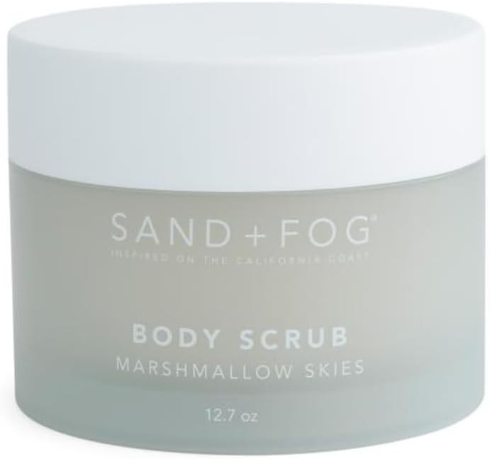 Sand + Fog Body Scrub, Marshmallow Skies, Exfoliating, 12.7 oz | Amazon (US)