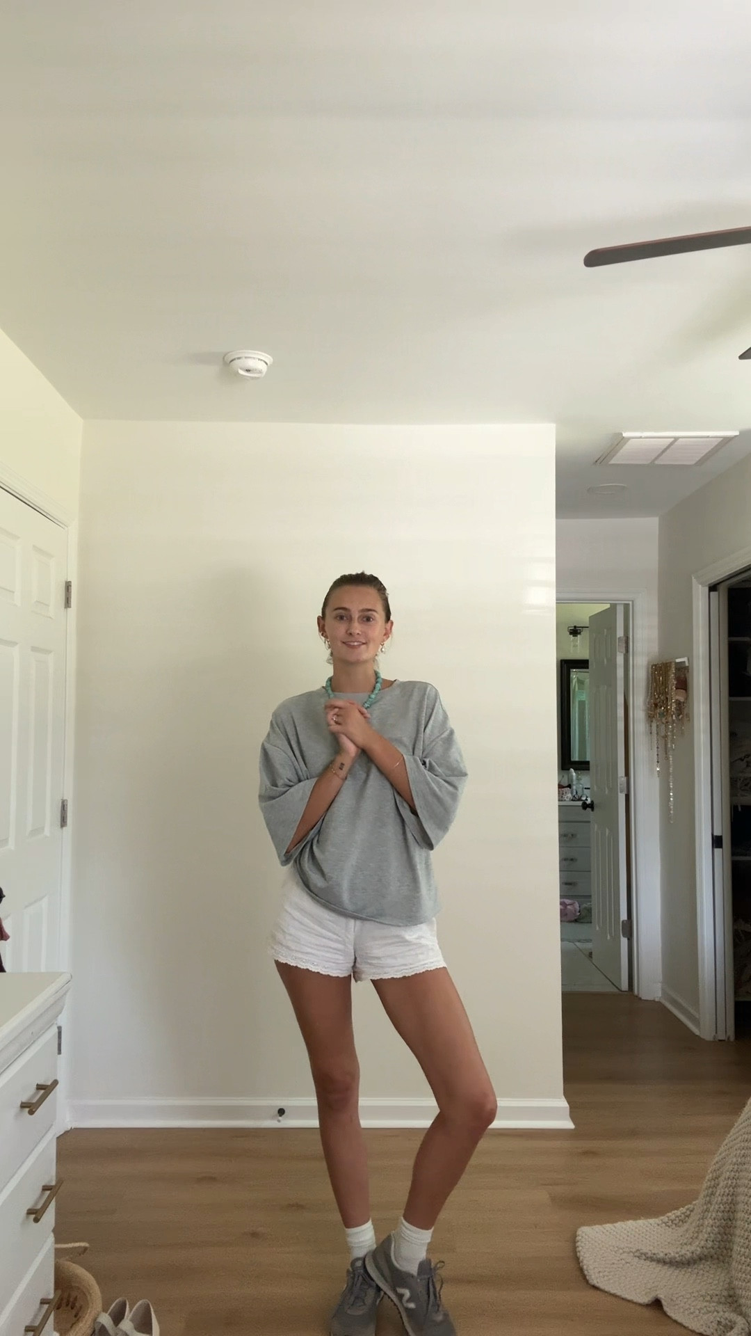 day 5 of getting ready everyday to feel more productive 🤍 full outfit is amazon!! 

#LTKFindsUnder50 #LTKStyleTip #LTKSeasonal