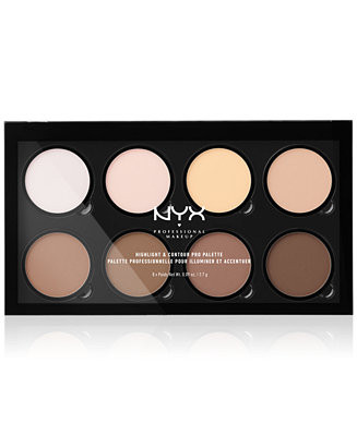 NYX Professional Makeup Highlight & Contour Pro Palette & Reviews - Makeup - Beauty - Macy's | Macys (US)