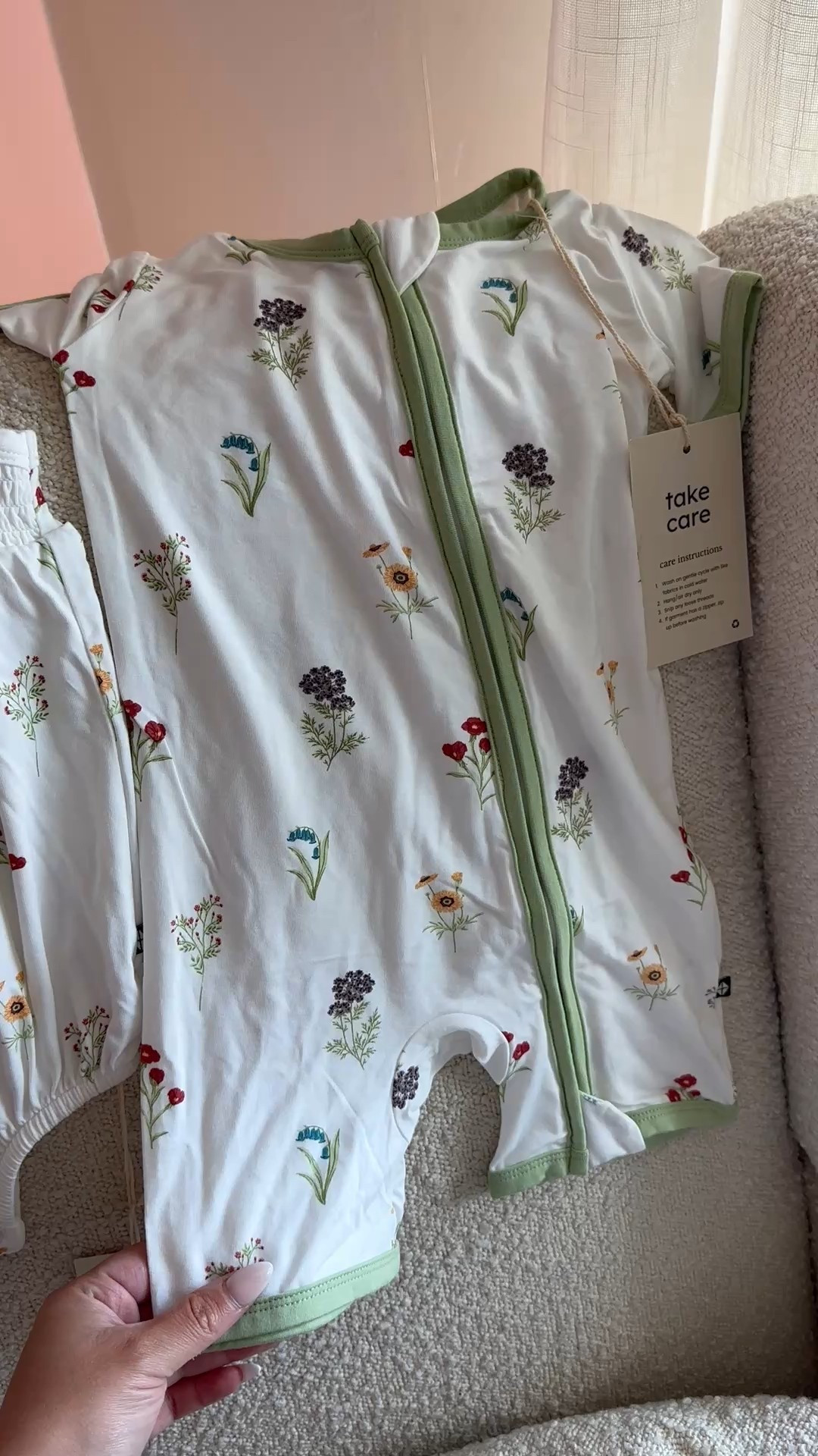 The wild flower print from KYTE baby is to dieeee for  