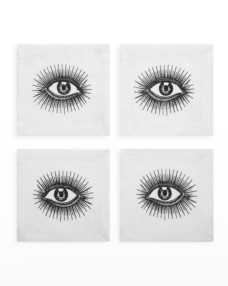 Jonathan Adler Eyes Cocktail Napkins, Set of 4 | Neiman Marcus