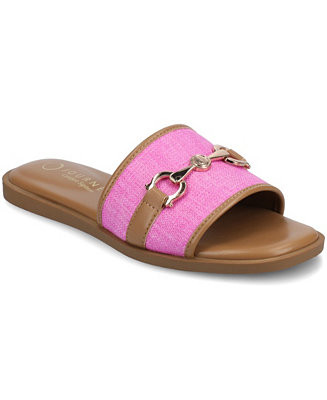 Women's Priya Single Band Slide Flat Sandals | Macy's