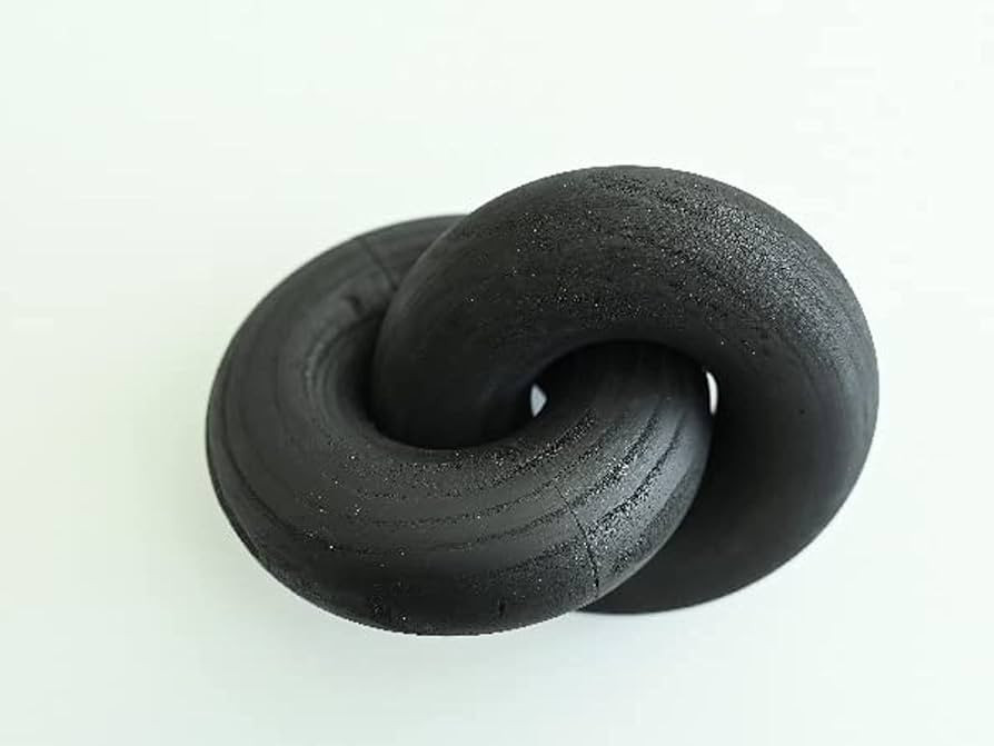 Rool Coffee Table Decor Coffee Table Books Decor Hardcover Shelf Living Room Black Wood Knot Déc... | Amazon (US)