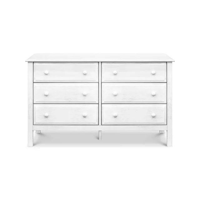 DaVinci Jayden 6-Drawer Double Dresser in Cottage White | Walmart (US)