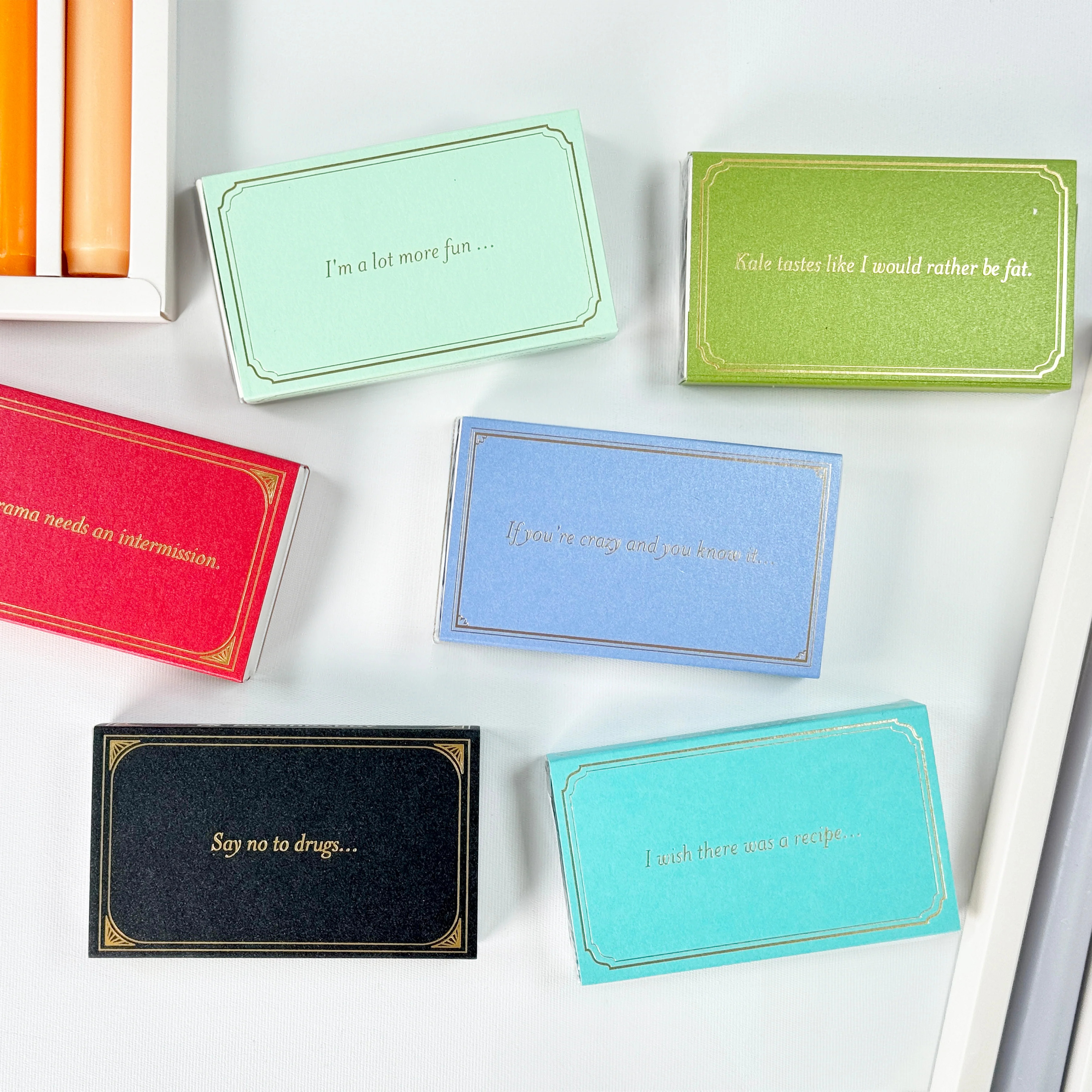 Conversation Match Boxes, All | Biscuit Home