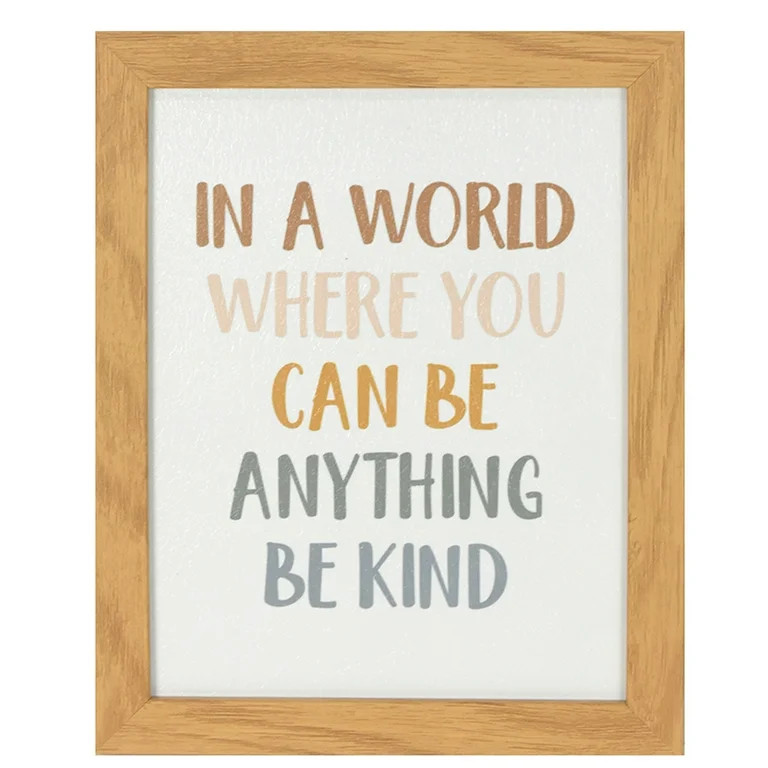 Crystal Art Gallery Inspirational Rainbow Canvas Framed Wall Art Decor Set of 3 8" x 10" - Walmar... | Walmart (US)