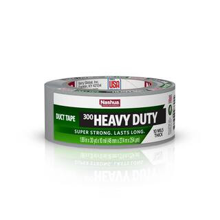 Nashua Tape 1.89 in. x 30 yd. 300 Heavy-Duty Duct Tape in Silver 1891327 - The Home Depot | The Home Depot