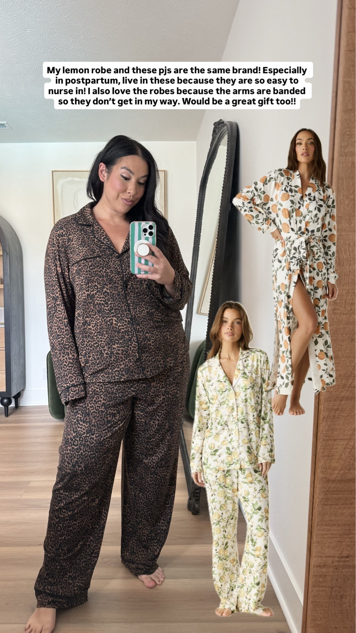 Favorite pjs and postpartum robes

#LTKmomlife #LTKMidsize