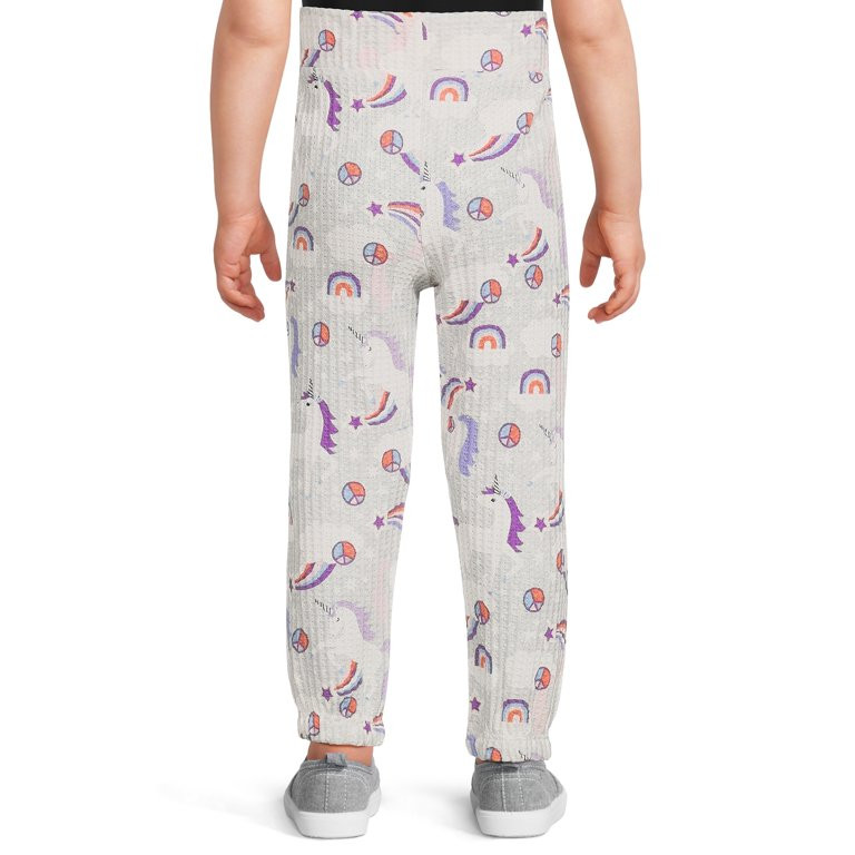 Garanimals Toddler Girls Thermal Joggers, Sizes 12 Months - 5T | Walmart (US)