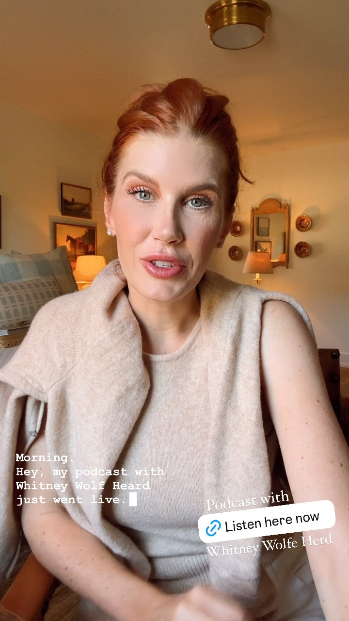 My podcast with Whitney Wolfe Hers is live now and it’s a great listen for everyone. I have a unique view into Whitney’s business and life, which made the interview unique to others she has done. 
There is also great creator strategy, some fun reality TV insights and Whitney ends the episode answering your QA! 

https://podcasts.apple.com/us/podcast/more-to-say/id1746227089?i=1000660159738

#LTKU #LTKSummerSales #LTKWorkwear