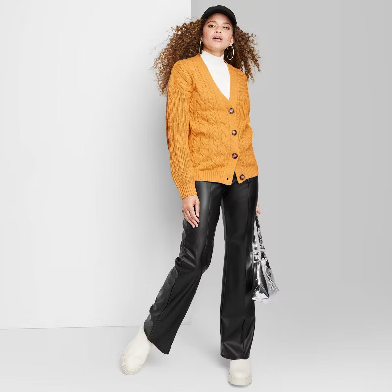 Women's Oversized Boyfriend Cardigan - Wild Fable™ | Target