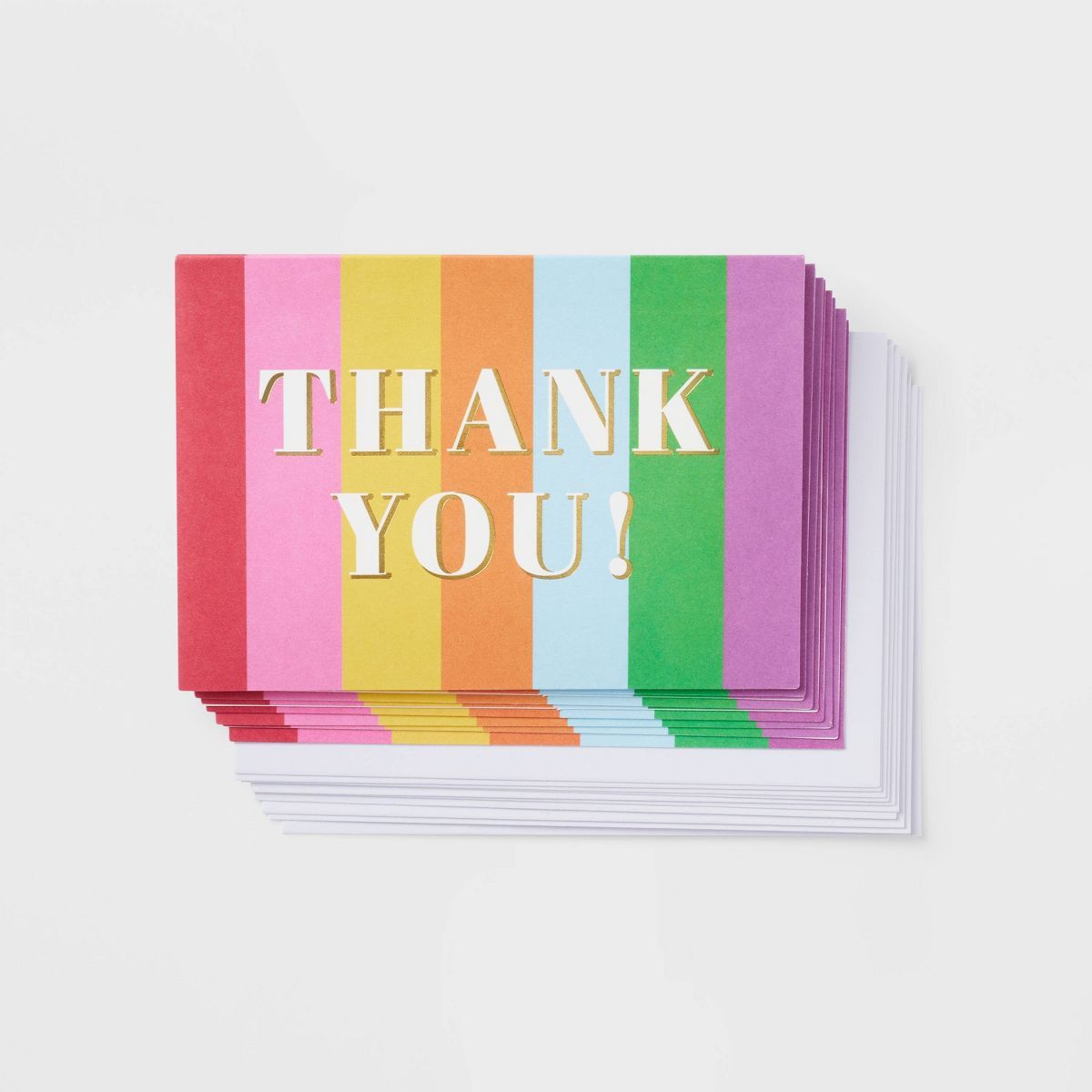 10ct 'Thank you!' Gift Packaging Sets - Spritz™ | Target