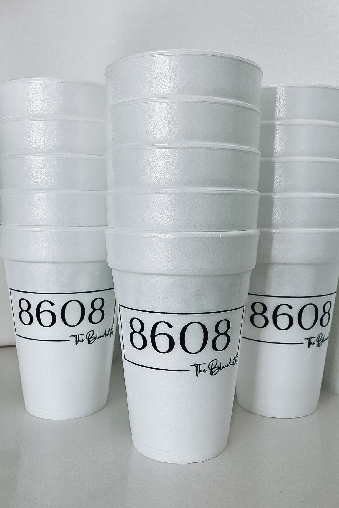 The perfect house warming party detail. #etsy - customized cups. 