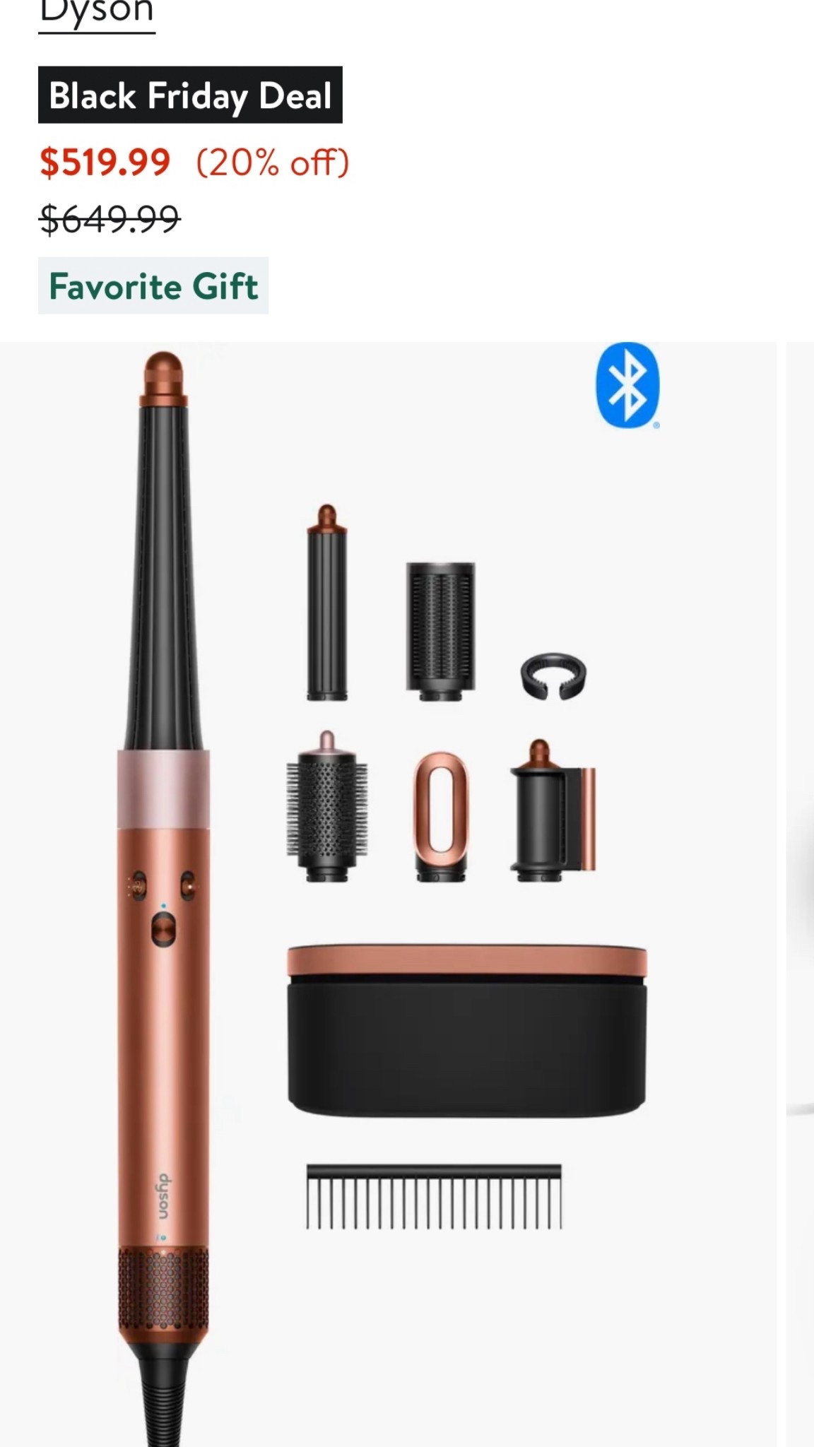 BLACK FRIDAY DEAL!!! 

The Dyson Airwrap styling set is amazing! I was gifted it a few years ago - and this special edition is currently on sale NOW for this great price!  

I use it almost daily and it’s been so worth it! If you’re considering this for yourself or as a special gift I highly recommend it! 

Grab it now - it always sells out! 


#ltkcyberweek Dyson airwrap / hair tools / gifts for her #ltkholiday / Black Friday shopping / Black Friday deals

#LTKBeauty #LTKGiftGuide #LTKSaleAlert